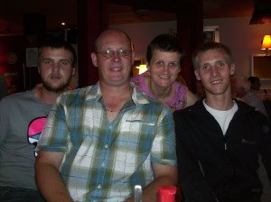 Me, Steve & the boys
